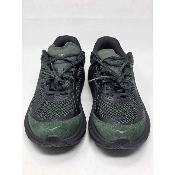 HOKA Clifton One9 S Lifestyle Sneakers Forest Green Suede Mens Size 9.5 New main image 7